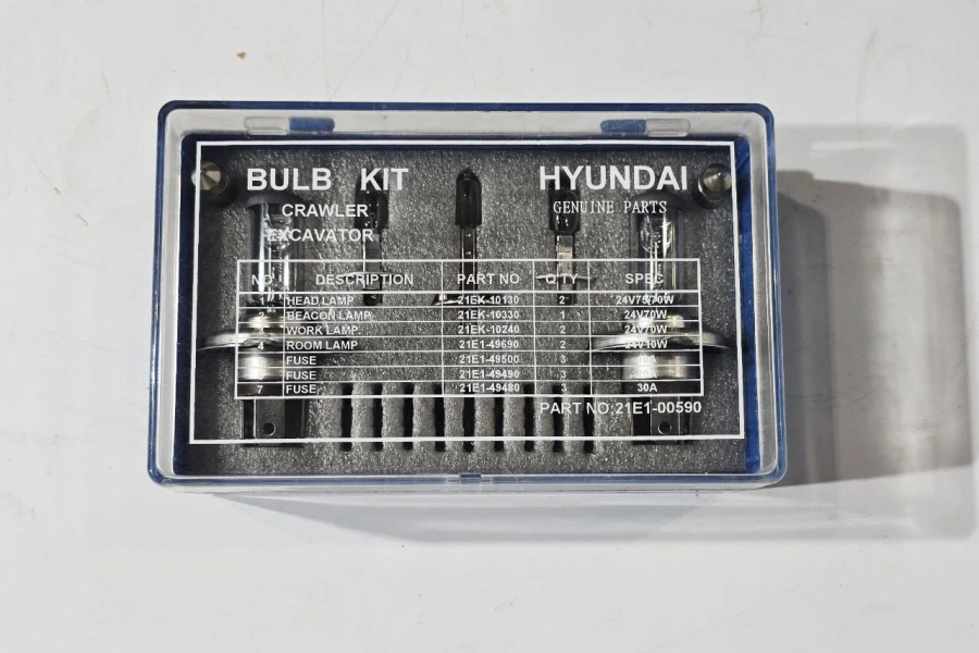 набор ламп HYUNDAI 21E1-00590